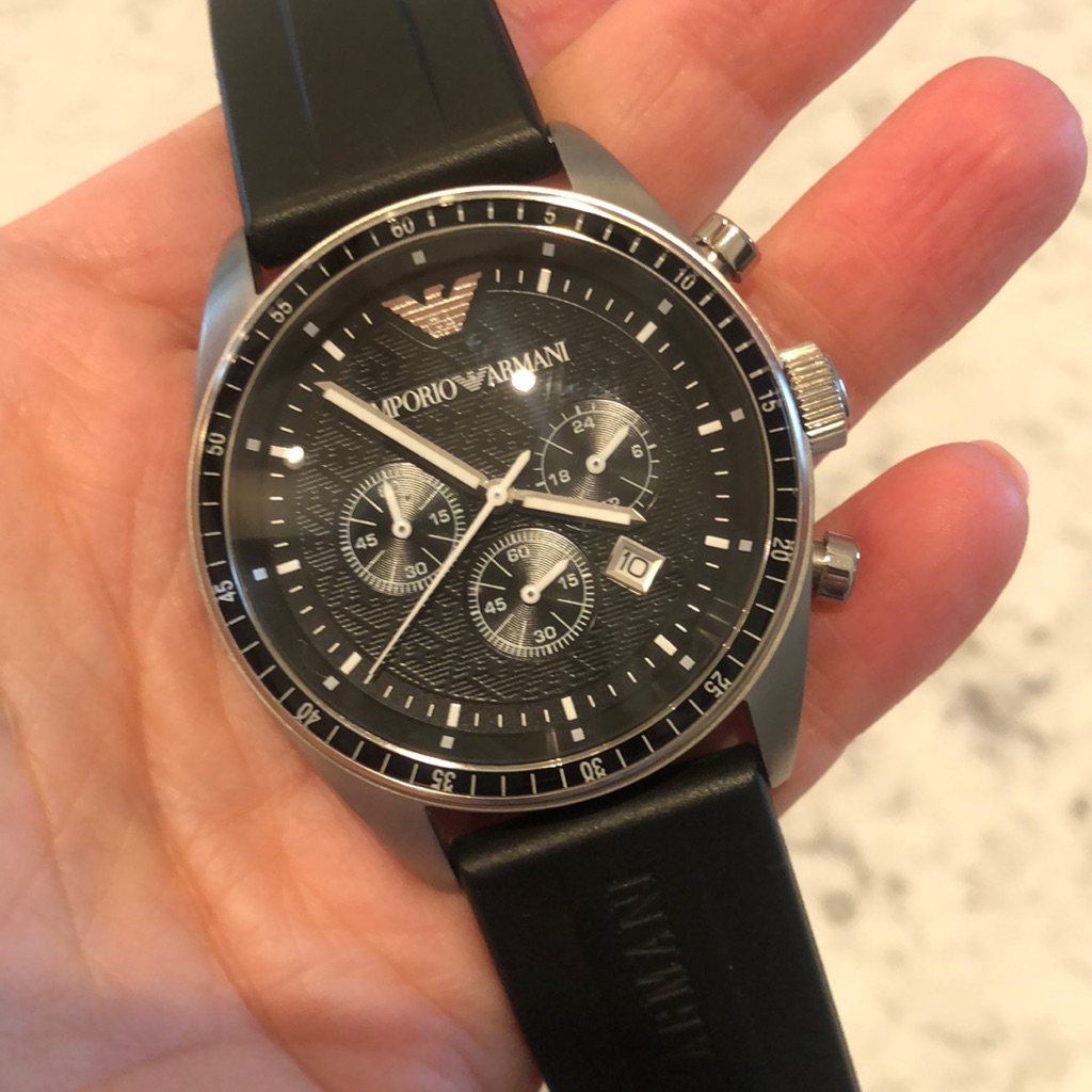 Mens Armani Chronograph Watch Mens Armani Chronograph Watch